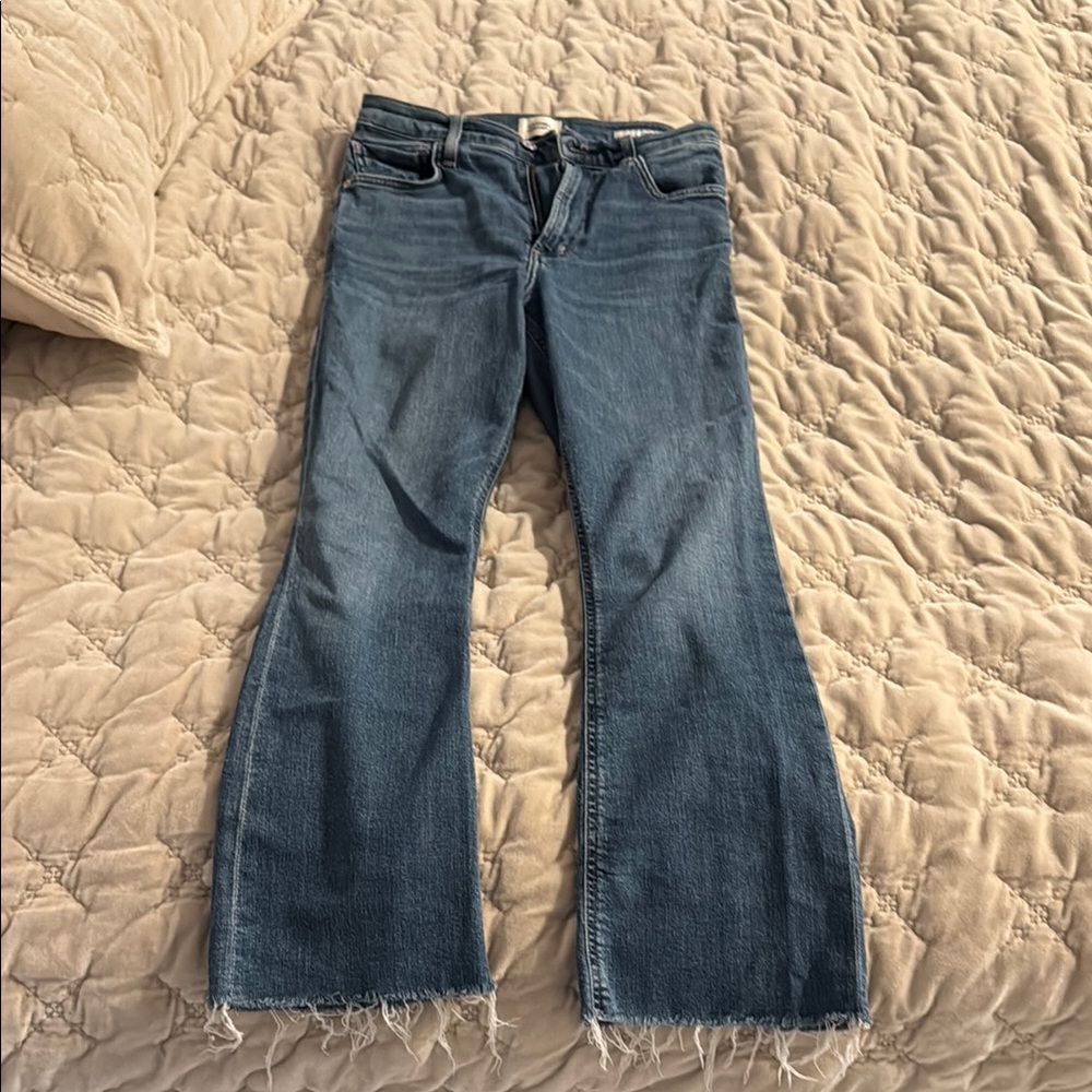 Women's citizens of humanity “isola” cropped jeans size 24